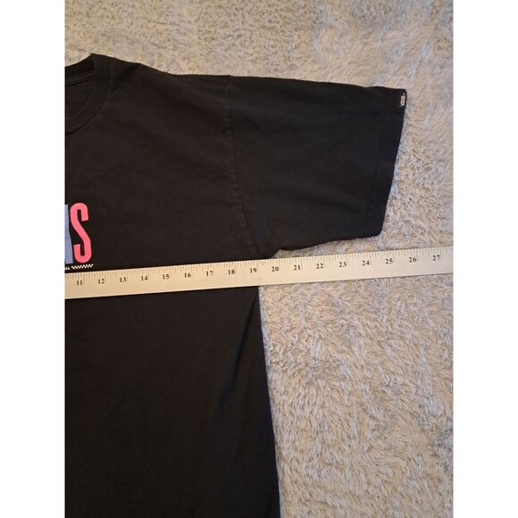 Vans Off The Wall Black Medium Graphic Tee - Picture 7 of 8